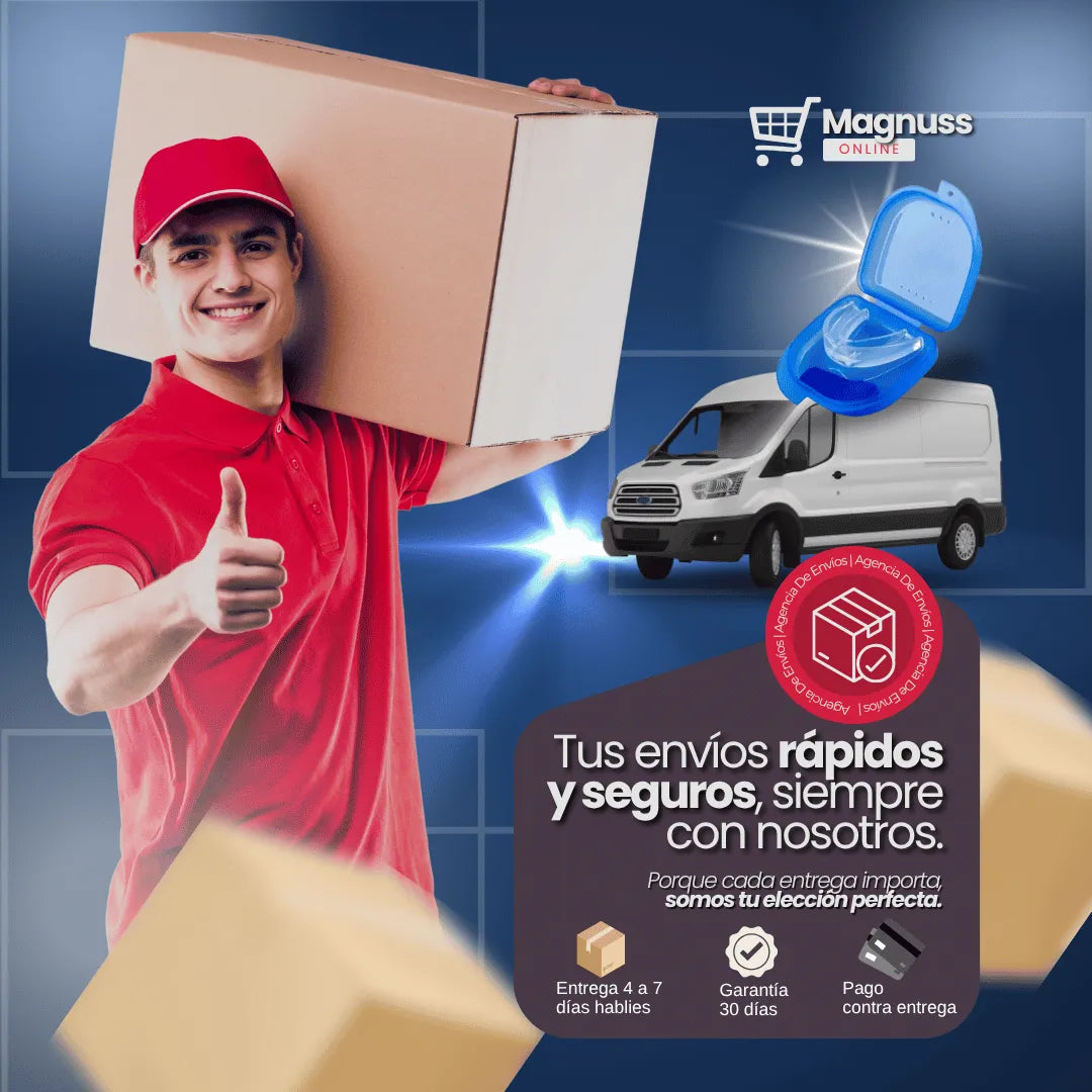 Protector Bucal Antironquido “Despierta en paz – El dispositivo que reduce el ronquido y devuelve la tranquilidad de la noche”