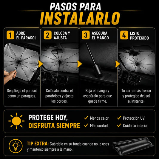 Parasol Panorámico De Carro